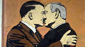 נתניהו והיטלר, צילום: צילום מסך רשתות חברתיות